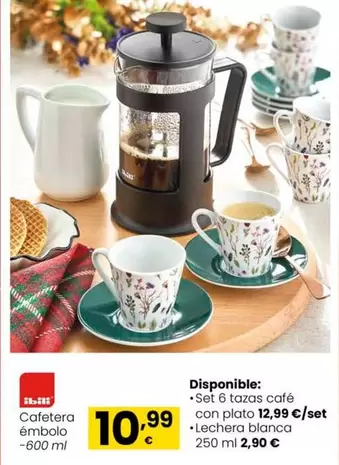 Oferta de Ibili - Cafetera embalo por 10,99€ en Eroski