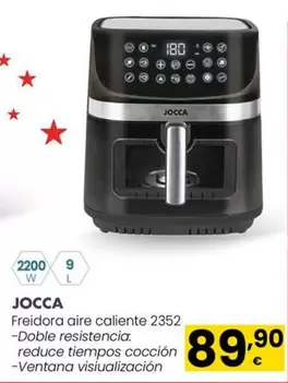 Oferta de Jocca - Freidora Aire Caliente 2352 por 89,9€ en Eroski