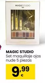 Oferta de Magic - Set Maquillaje Ojos Nude 5 Piezas por 9,99€ en Eroski