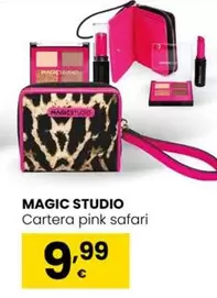 Oferta de Magic - Cartera Pink Safari por 9,99€ en Eroski