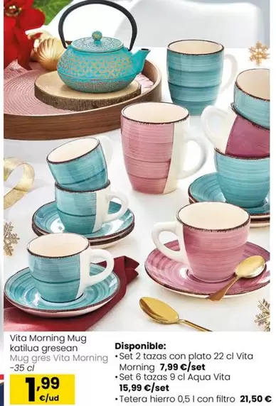 Oferta de Vita Morring Mug por 1,99€ en Eroski