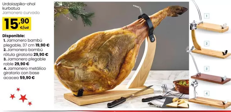 Oferta de Jamonero en Eroski