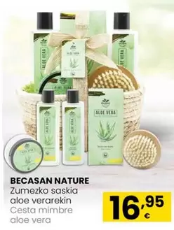 Oferta de Mimbre - Zummezko Saski Aloe Verarekin por 16,95€ en Eroski