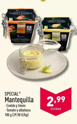 Oferta de Special - Mantequilla por 2,99€ en ALDI