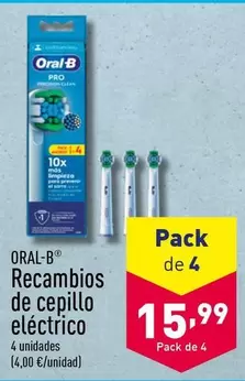 Oferta de Oral B - Recambios De Cepillo Eléctrico por 15,99€ en ALDI