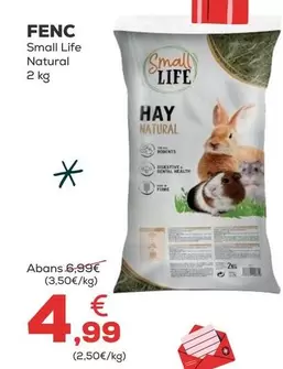 Oferta de Small Life - Heno por 4,99€ en Kiwoko