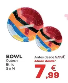 Oferta de Outech - Bowl por 7,99€ en Kiwoko