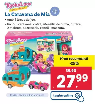 Oferta de KookyLoos - La Caravana De Mia por 27,99€ en Lidl