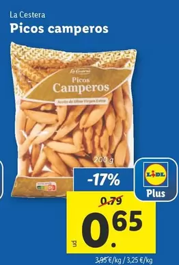 Oferta de La Cestera - Picos Camperos por 0,65€ en Lidl