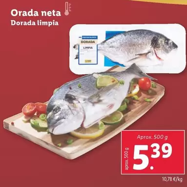 Oferta de Dorada - Dorada Limpia por 5,39€ en Lidl