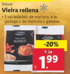 Oferta de Deluxe - Vieira Rellena por 1,99€ en Lidl