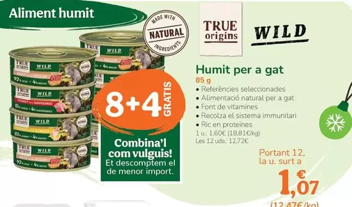 Oferta de True Origins - Humedo Para Gato por 1,6€ en Tiendanimal