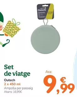 Oferta de Outech - Set De Viaje por 9,99€ en Tiendanimal