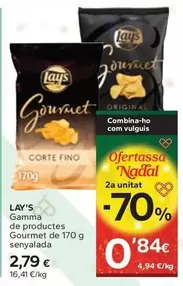 Oferta de Lay's - Gamma De Productes Gourmet por 2,79€ en Caprabo