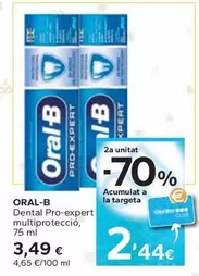 Oferta de Oral B - Dental Pro-expert Multiproteccio por 3,49€ en Caprabo