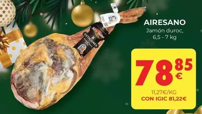 Oferta de Aire Sano - Jamon Duroc por 78,85€ en CashDiplo