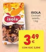 Oferta de Isola - Cocktail Salado por 3,49€ en CashDiplo