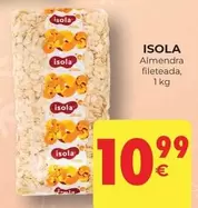 Oferta de Isola - Almendra Fileteada por 10,99€ en CashDiplo