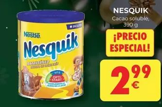 Oferta de Nesquik - Cacao Soluble por 2,99€ en CashDiplo