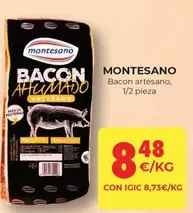 Oferta de Montesano - Bacon Artesano por 8,48€ en CashDiplo