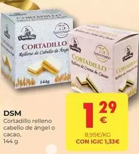 Oferta de Cortadito Relleno Cabello De Ángel O Cacao por 1,29€ en CashDiplo