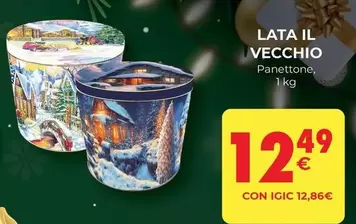 Oferta de Lata Il Vecchio por 12,49€ en CashDiplo