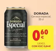 Oferta de Dorada - Cerveza Especial por 0,6€ en CashDiplo