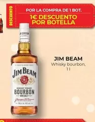 Oferta de Jim Beam - Whisky Bourbon en CashDiplo