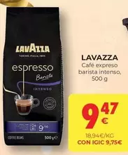 Oferta de Lavazza - Cafe Espreso Barista Intenso por 9,47€ en CashDiplo