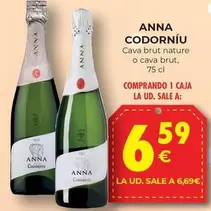 Oferta de Codorniu - Anna por 6,59€ en CashDiplo