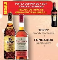 Oferta de Yzaguirre - Brandy Centenario en CashDiplo