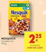 Oferta de Nesquik - Cereales Mix por 2,25€ en CashDiplo