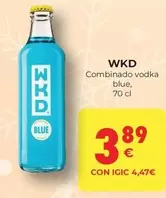 Oferta de Blue - Combinado Vodka Blue por 3,89€ en CashDiplo