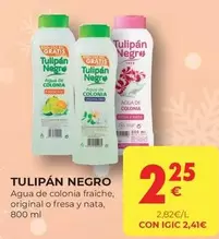 Oferta de Tulipán - Agua De Colonia Fraiche, Original O Fresa Y Nata por 2,25€ en CashDiplo