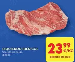 Oferta de Secreto De Cerdo Iberico por 23,99€ en CashDiplo