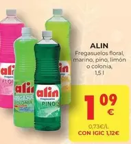 Oferta de Alin - Fregasuelos Floral, Marino, Pino, Limón O Colonia por 1,09€ en CashDiplo