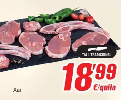 Oferta de Xai por 18,99€ en SPAR Fragadis