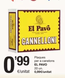 Oferta de El Pavo -  - por 0,99€ en SPAR Fragadis