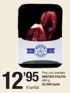 Oferta de Pulpo - Mister por 12,95€ en SPAR Fragadis