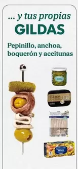 Oferta de Pepinillo, Anchoa, Boquerón Y Aceitunas en Mercadona