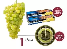 Oferta de 1 Uvas en Mercadona