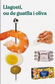 Oferta de Llagosti, Ou De Guatlla I Oliva en Mercadona