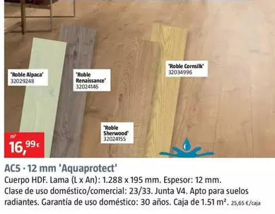 Oferta de AC5-12 Mm 'Aquaprotect'  por 16,99€ en BAUHAUS