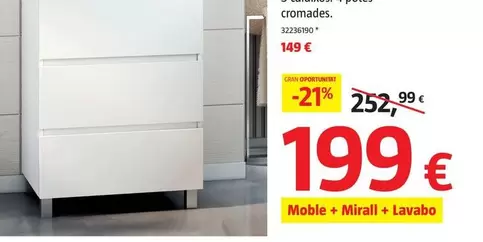 Oferta de Mueble 'Miranda' por 199€ en BAUHAUS