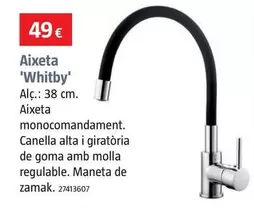 Oferta de Grifo 'Whitby'  por 49€ en BAUHAUS