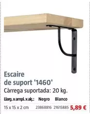 Oferta de Escuadra De Soporte '1460'  por 5,89€ en BAUHAUS