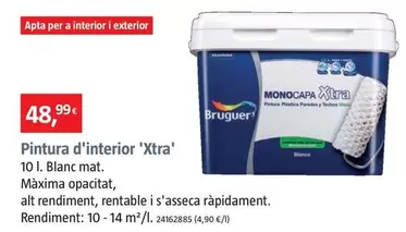 Oferta de Bruguer - Pintura De Interior 'Xtra' por 48,99€ en BAUHAUS