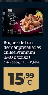 Oferta de Bocas De Buey De Mar Precortadas Cocidas Premium por 15,99€ en La Sirena