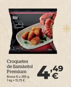 Oferta de Croquetas De Bogavante Premium por 4,49€ en La Sirena