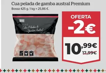 Oferta de Cola Pelada De Gambon Austral Premium  por 10,99€ en La Sirena